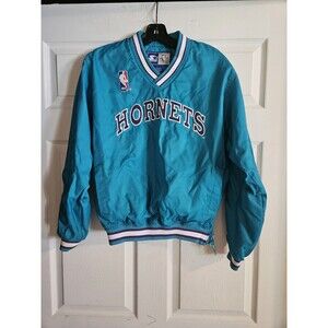vintage 90s charlotte hornets starter windbreaker jacket Large See Measurements